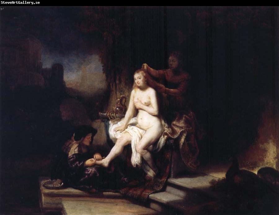 REMBRANDT Harmenszoon van Rijn Bathsheba Bathing